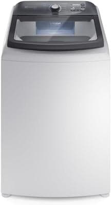 [Regional] Lavadora de Roupas Electrolux 18kg Cesto Inox 11 Programas de Lavagem Branco Efficient LEE18 110V